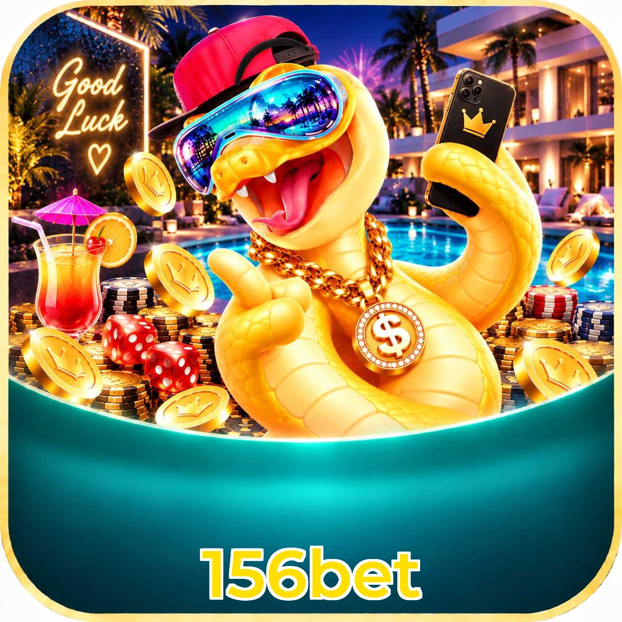 Aplicativo 156bet para Android e iOS com interface completa
